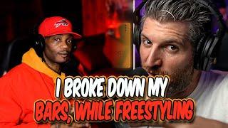 HoodFacts TV Reacts to I Broke Down My Bars, WHILE FREESTYLING