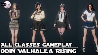 Odin Valhalla Rising: All Classes Gameplay [MMORPG Mobile on Android/iOS]