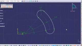 카티아 스케치 명령어 - Cylindrical Elongated Hole (2)