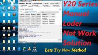 Vivo Y20 (PD2034F) Manual Loader Failed! Possibly Wrong Loader Problem Solution UMT 2023