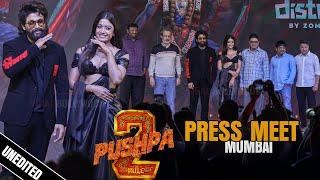 UNCUT - Pushpa 2: The Rule | Mumbai Press Meet | Allu Arjun, Rashmika Mandanna