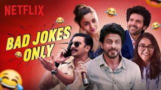 Try Not To Laugh Challenge Ft. Alia Bhatt, SRK & More  | Really Bad Jokes