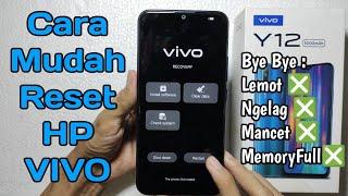 Cara Reset HP VIVO Y12 Yang Benar 100% Aman Work | How To Reset VIVO Y12 | Cara Restart HP VIVO Y12