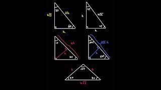 Özel Üçgenler #diküçgen #özelüçgenler #pisagor #profgeometri #maths #geometri #2025tayfa#mathematics