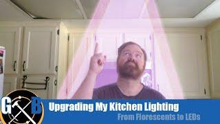 Replace your Florescent Kitchen Lights with LEDs :: Home Renovation