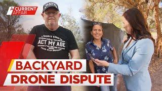 Fed up woman's unique way to deal with neighbour's drone | A Current Affair