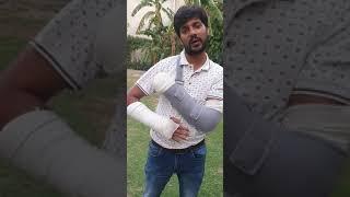 My both hands wrists fractured | Mohsin Khan Pak Venture