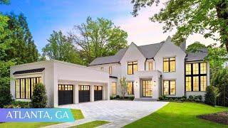 Luxury New Construction Home For Sale in Buckhead's Most Prestigious Neighborhood | 5 BEDS | 5+ BATH