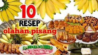 10 RESEP OLAHAN PISANG - Ide Jualan Olahan Pisang