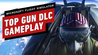 Microsoft Flight Simulator - 5 Minutes of Top Gun: Maverick DLC Gameplay