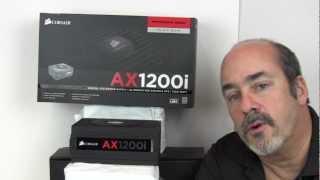 CORSAIR AX1200i PSU Overview and UnBoxing