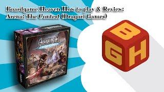 Boardgame Heaven How To Play & Review 101: Arena: The Contest (Dragori Games)