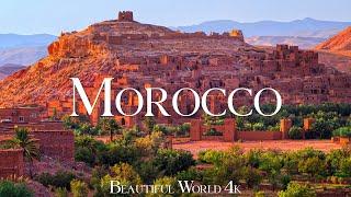 Morocco 4K Drone Nature Film - Relaxing Piano Music - Travel Nature