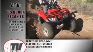 ATV Television Test - 2005 Honda Recon