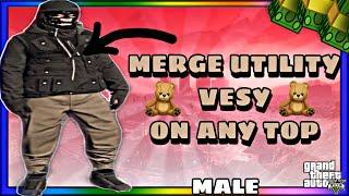 GTA 5 ONLINE - "EASY MERGE UTILITY VEST ON ANY TOP AFTER PATCH 1.51" ( MALE VERSION ) (PS4/XBOX)