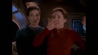 Star Trek DS9: Kira sneezing when pregnant