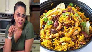 How to Make Perfect Saffron Rice Pulao | Fragrant, Fluffy & Loaded with Nuts & Fruit!