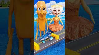 Tung tung tung sahur and ballerina cappuccina Brainrot Voice Challenge #brainrot