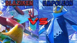 Pokken tournament DX - Blaziken vs Empoleon