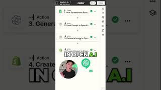 Using ChatGPT + Shopify + Google Sheets + Zapier  #shopifydropshipping #shopifytips #openai #chat