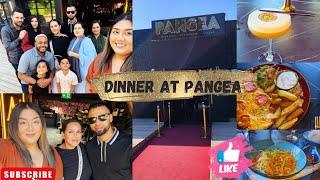 Dinner at PANGEA || Family Vlog ||  