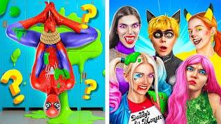 Süper Kahramanı Kim Öldürdü? Vampir Pikachu Harley Quinn Denizkızı Birbirlerine Karşı!