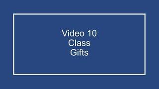 ProfDale Property Video 10 - Class Gifts