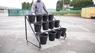 Flower Bucket Display Stand Florist Supplies Garden Centre Floral Display