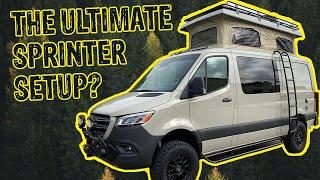 2019 Mercedes Sprinter 4x4 Overland Build Walkthrough!