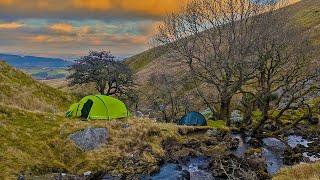 Windy Winter Night up the Black Mountain - Wild Camping