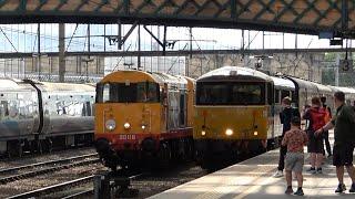 The Lochalsh Choppers and Surprise Visitors at Carlisle: Class 20, 57, 87, 88, 90 and 92: 21 June 25