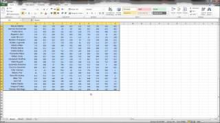 Highlighting Cells in Excel Quickly - My Excel University Quick Tip #1