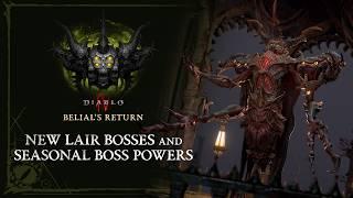 Diablo IV | Belial’s Return | Lair Boss Updates, New Boss Powers, & QoL
