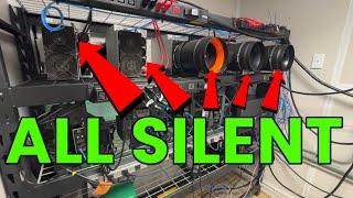 Mining Crypto at home with BIG BOY miners: SILENCING the X5