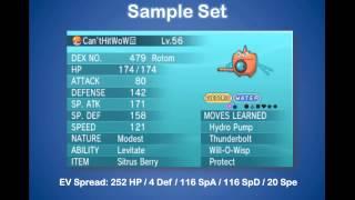 Pokemon VGC '14  Rotom Wash Analysis