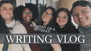 a very cozy writing retreat // WRITING VLOG