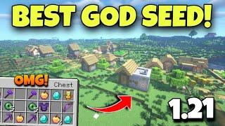 [Best God Seed] For Minecraft 1.21 Java Edition | Seed Minecraft 1.21 | Minecraft Seeds