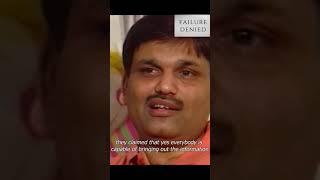 Harshad Mehta's Experience with CBI | Real Interview | Failure Denied #shorts