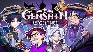 We Redesigned Genshin Impact Villains 【Speedpaint + Commentary / Fatui Harbingers】