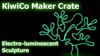 KiwiCo Maker Crate - Electro-luminescent Sculpture