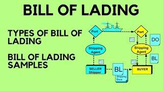 Bill of Lading : Types of Bill of Lading & Bill of Lading Samples