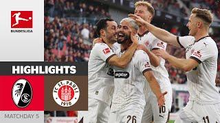 St. Pauli Grab First Win! | SC Freiburg - FC St. Pauli 0-3 | Highlights | MD5 – Bundesliga 2024/25