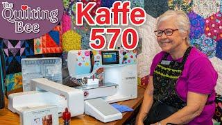 The Prettiest Sewing Machine! -  Bernina 570 Kaffe Edition Overview with Kathy