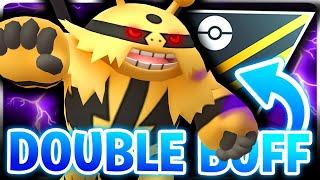 ILLEGAL DAMAGE! Climbing with *DOUBLE BUFFED* Shadow Electivire in the Ultra League | GBL