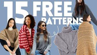 15 *FREE* Knitting Patterns for Fall