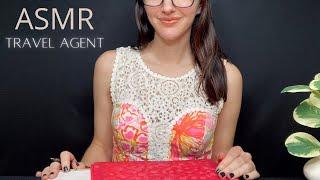 ASMR Travel Agent Roleplay ️ l Soft Spoken, Personal Attention
