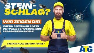 ATG116 Steinschlag Reparaturset | Windschutzscheibe schnell & einfach reparieren