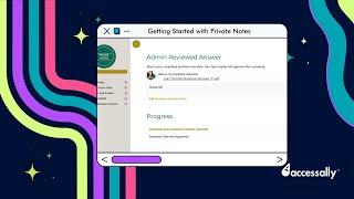 Getting Started with Private Notes in AccessAlly