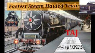 The Taj Express:  the famous tourist attracting train of 60/70 era............