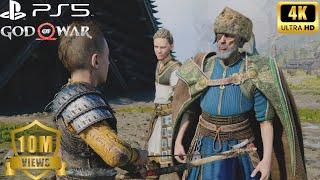 GOD OF WAR RAGNAROK Gameplay Walkthrough FULL GAME  Part 7 PS5 4K 60FPS No Commentary